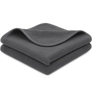 DOCAT Microfiber Cleaning Cloth (Pack of 2) | Streak-Free Multipurpose Cleaning Towels