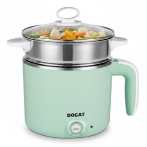 Multi Cook Electric Kettle with Steamer 1.2 Liters